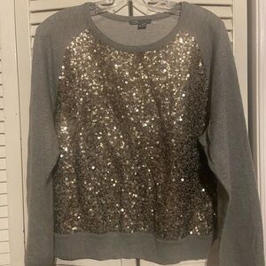 NWOT Vince Glitter Sweater size medium 100% cotton